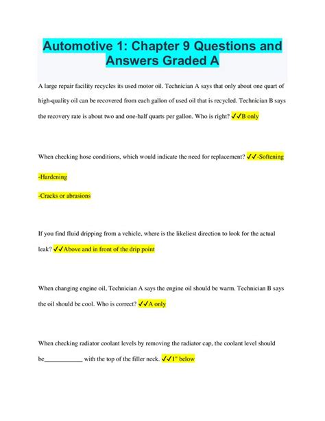 pearson automotive chapter quiz Epub