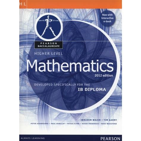 pearson baccalaureate higher level mathematics Ebook PDF