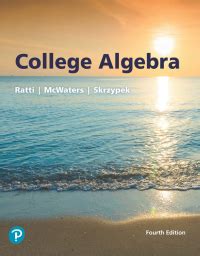 pearson college algebra 4th edition Reader
