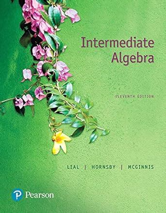 pearson intermediate algebra 11th edition Epub
