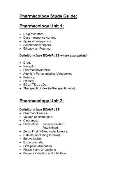 pearson pharmacology study guide chapter 1 pdf Reader