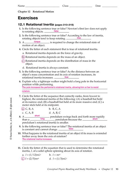 pearson physical science chapter 9 answer key Epub