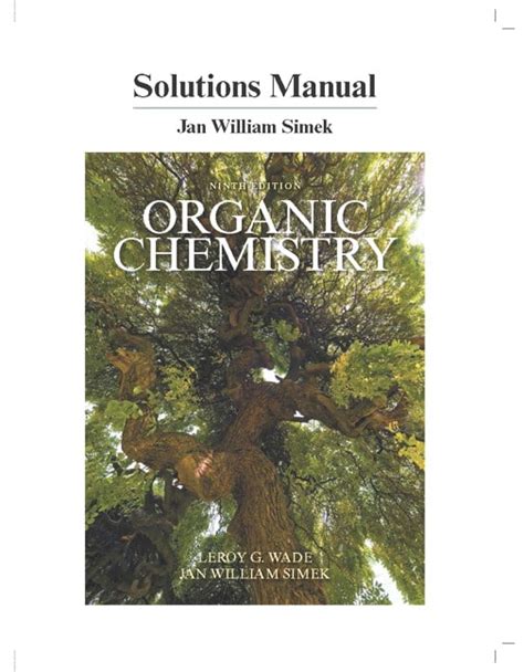 pearson student solutions manual for organic chemistry Epub