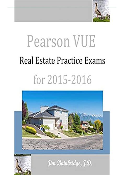 pearson vue real estate practice exams for 2015 2016 PDF