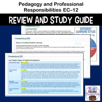 pedagogy and professional responsibilities ec 12 study guide Doc