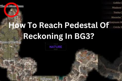 pedestal of reckoning bg3