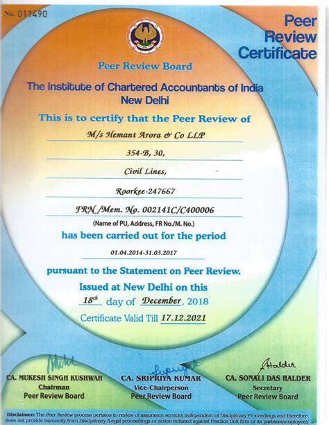 peer review manual icai Reader