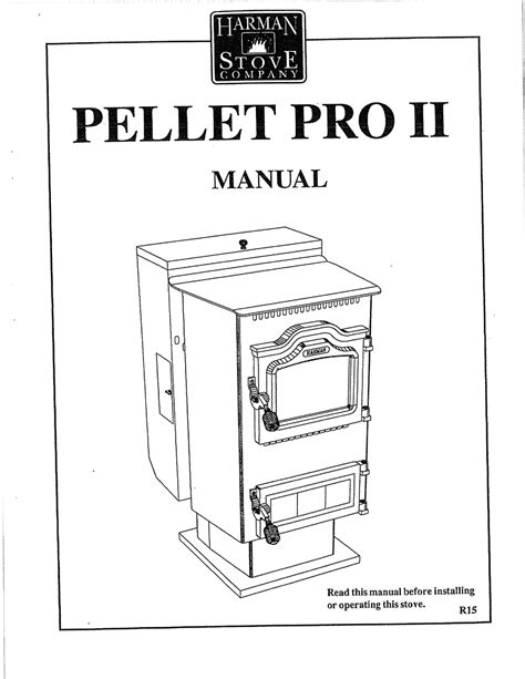 pellet stove manual PDF