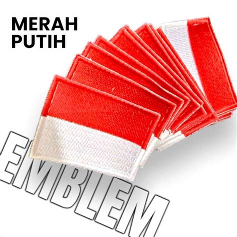 pemakaian bet emblem merah putih