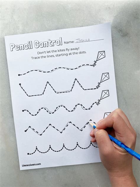pencil control sheets