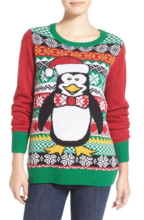 penguin christmas sweatshirt