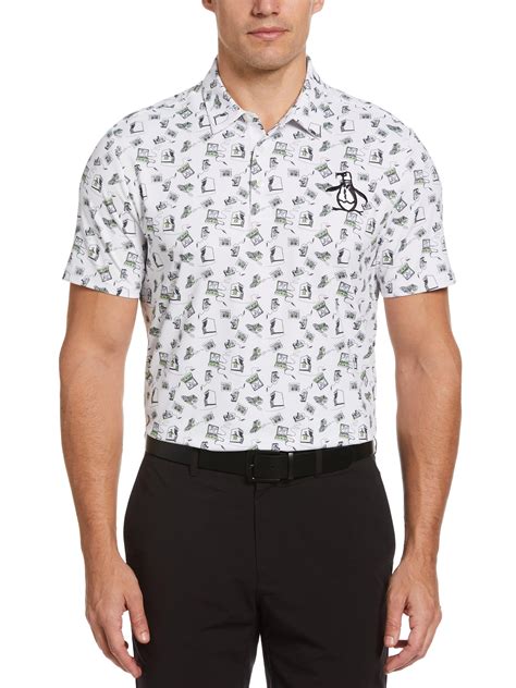 penguin golf shirt