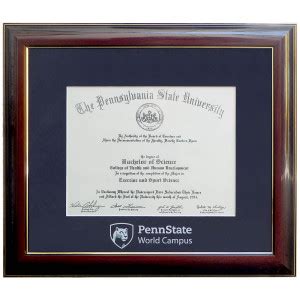 penn state diploma frames
