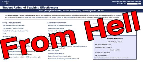 penn state srte