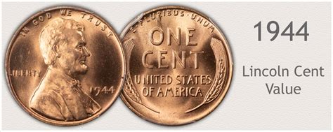 pennies worth money 1944