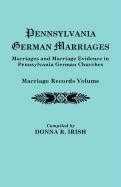 pennsylvania german marriages marriage records volume paperback PDF