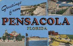 pensacola in vintage postcards fl postcard history Reader