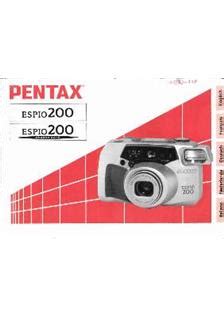 pentax espio 200 manual Kindle Editon