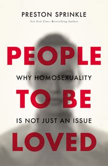 people be loved homosexuality issue Reader