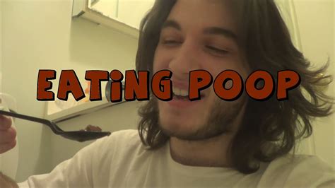 people eating poop