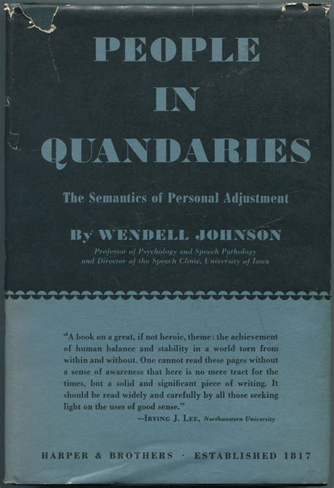 people in quandaries the semantics of personal adjustment PDF