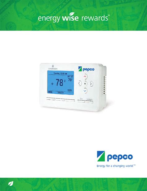 pepco emerson thermostat manual Doc