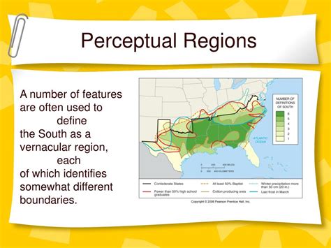 perceptual region in the us