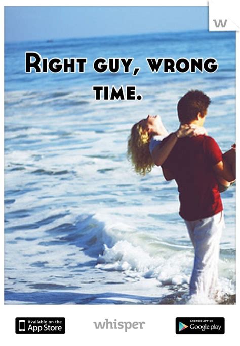 perfect timing what if you found the right guy at the wrong time Doc