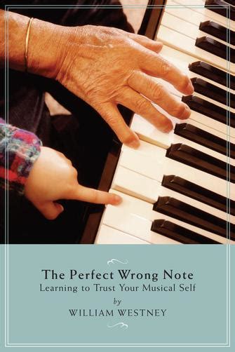 perfect wrong note learning to trust your musical self softcover Kindle Editon