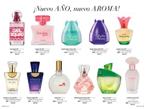 Perfumes Jafra Catalogo