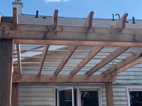 pergola with dripegde