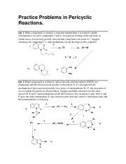 pericyclic reactions practice problem pdf Reader