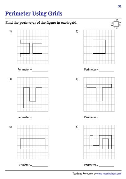perimeter using grid paper Kindle Editon