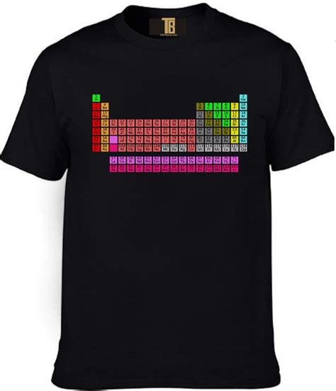 periodic table t shirt