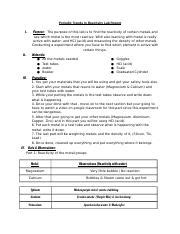 periodic trends reactivity lab answer key Reader