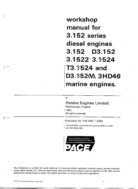 perkins engine manual workshop 3144 3152 4192 4203 PDF