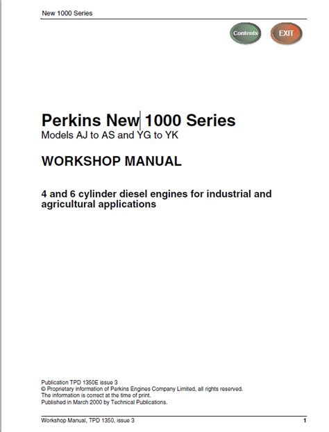 perkins workshop manual 1000 pdf Kindle Editon