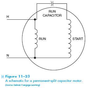 permanent split capacitor motor troubleshooting Reader