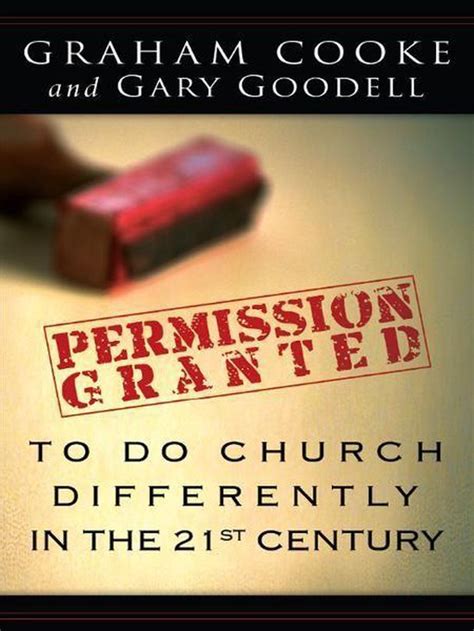permission granted to do church differently in the 21st century Reader