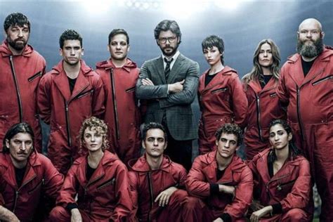 personajes de la casa de papel