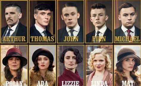 personajes de peaky blinders