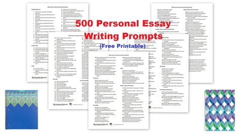 personal essay writing prompts Doc