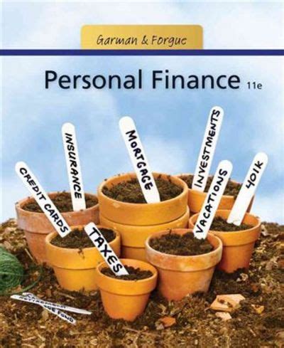 personal finance garman and forgue 11th edition PDF