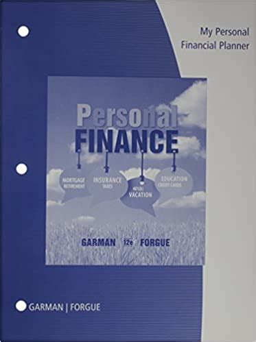 personal finance garman and forgue 11th edition pdf Doc