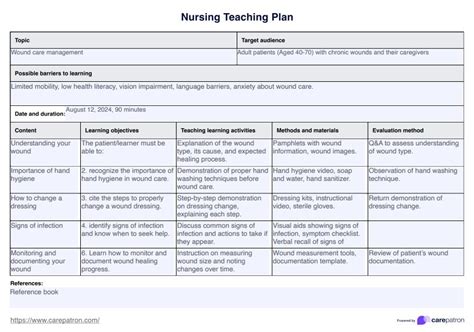 personal learning plan for nurses Reader