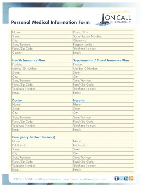 personal medical information personal medical information Epub