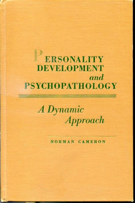 personality development and psychopathology a dynamic approach Epub