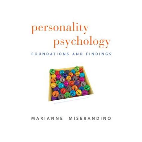 personality psychology foundations and findings Epub