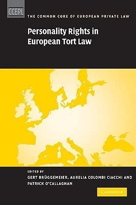 personality rights in european tort law personality rights in european tort law Doc