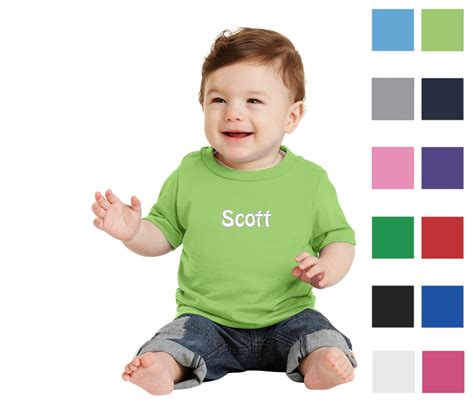 personalized infant t shirts